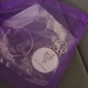FREE with Younique purchase Logo Keychain